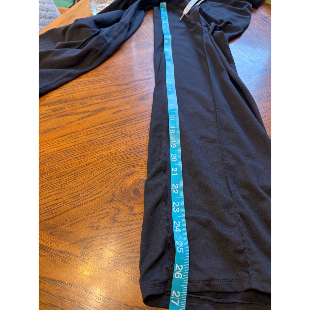 Vuori Black Halo Essential Wide Leg Pants Drawstring Activewear VW425 Large - Picture 5 of 5